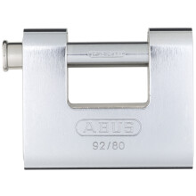 ABUS 92/80 Monoblok z litego mosiadzu ze stalowa kldka z jednakowym kluczem