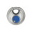 Abus ABUS 24IB/60 Discus Padlock with Stainless Steel Shackle  Keyed Differ 1