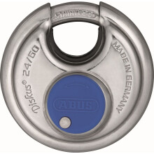 ABUS 24/60 Diskus RVS hangslot met gelijke sleutels