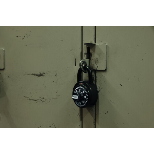 Abus Abus 78/50 KC 2 polegadas Dial Locker Combination Padlock Black 1