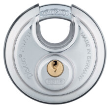 ABUS 28/70 B KD Buffo Diskus RVS hangslot met verschillende sleutels