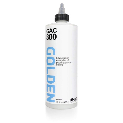 Golden Acrylic Polymer GAC-800 Μειώνει το Crazing - 16 oz Κύλινδρος