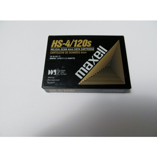 Maxell HS-4/120s DAT DDS-2 Κασέτα Δεδομένων 4MM 120M 4/8GB