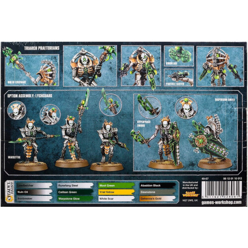 Games Workshop Games Workshop 99120110012 """"Necron Lychguard/triarch Praetorian Table 1