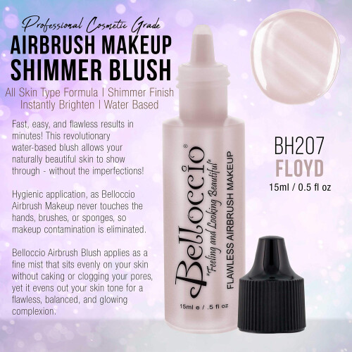 Belloccio Επαγγελματικός Αόρατος Μακιγιάζ Airbrush Highlighter-Shimmer Floyd 15ml 1