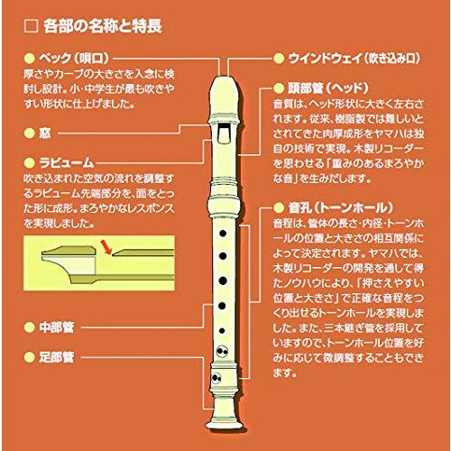 Yamaha Fl   tes Yamaha (YRA 38BIII) 2