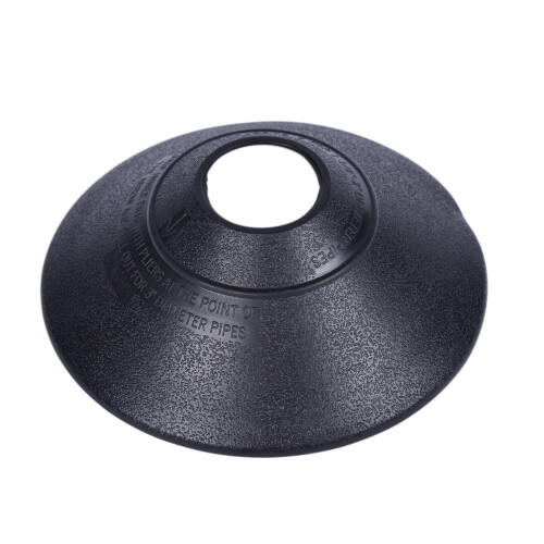Oatey 14136 Ελαστικό Στέγης 1.5"-3" Χωρίς Κόλλα, Μαύρο