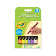 Crayola Ensimm iset kolmionmuotoiset v riliidut 8 kpl