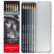 CREATIVE ART MATERIALS Grafwood 6 Τεμάχια Μεταλλική Θήκη (775.306)