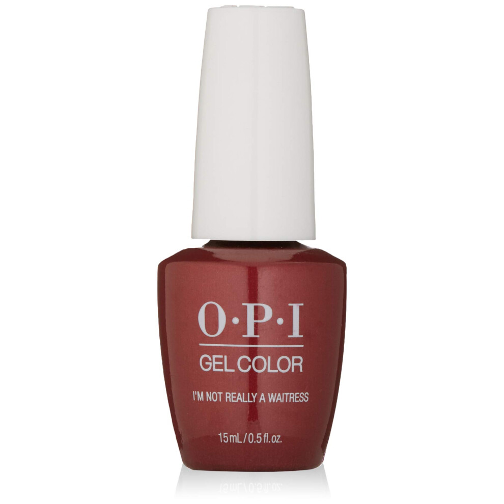 OPI GelColor  Im Not Really a Waitress  Red Gel Nail Polish  05 fl oz