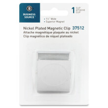 Magnetick kovov spona Business Source 1,5 palca (37512)