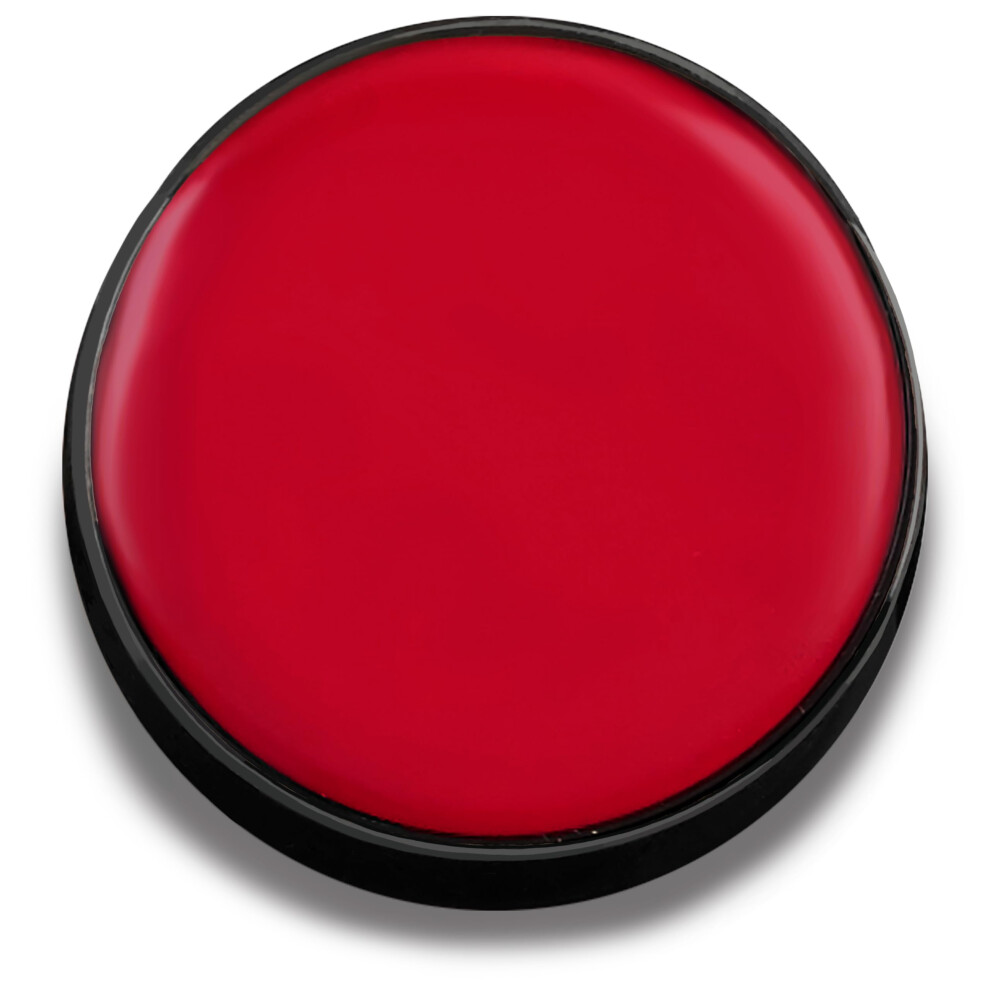 Mehron Makeup Color Cups | Stage  Foundation  Face Paint  Body Paint  Halloween | Face Paint Makeup | Greasepaint .5 oz (14 g) (Red)