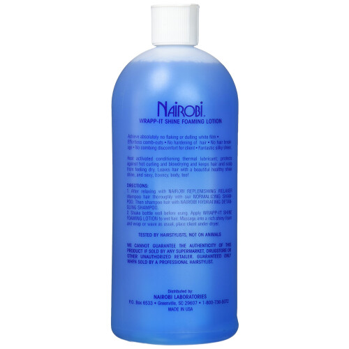 Nairobi Wrapp-It Shine Foaming Lotion 32 ounce 1