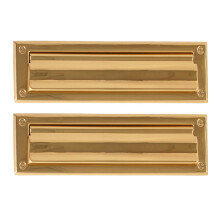 Mssing Accenter Mail Slot 3 """" x 10 """"/A07-M0050-PVD Livslngd Polerad mssing