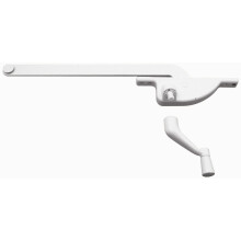 Prime-Line H 3709 9 In. White Diecast Casement Operator Right Hand Teardrop Type (Single Pack)