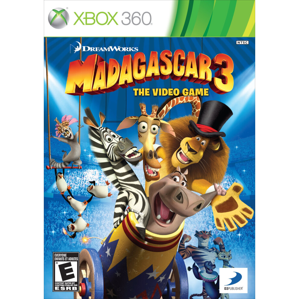 Madagascar 3: The Video Game - Xbox 360 879278210134
