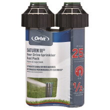 Orbit 55469 Sprinkler Saturn III Medium Scope voorge  nstalleerd met sproeikop 550 x 11 x 17 cm ZwartGroen