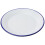 Assiette plate IBILI """"Blanca Blanc/Bleu 28 x 2,5 cm 1