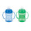 Nuby 2-Pack Δύο Χερούλια Κούπα Grip N' Sip, 8 Οζ, Χρώματα Μπορεί να Διαφέρουν 1
