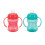 Nuby 2-Pack Δύο Χερούλια Κούπα Grip N' Sip, 8 Οζ, Χρώματα Μπορεί να Διαφέρουν 2