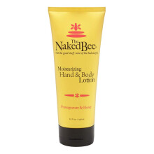 The Naked Bee Lozione corpo nutriente per tutti i tipi di pelle (6.7 Fl Oz) - Lozione idratante per pelli secche con melograno e miele - Cura del