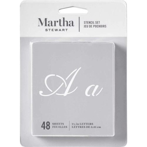 Σετ Στενσιλ Αλφαβήτου Martha Stewart, 32275 Fancy