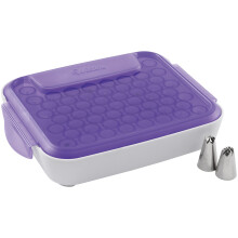 Cajas para herramientas Wilton, surtido en blanco y morado