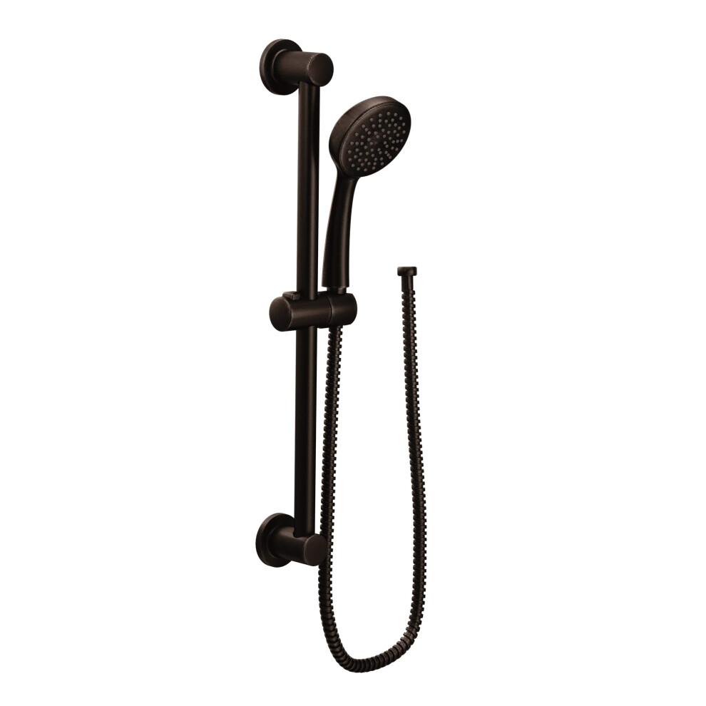 Photos - Shower System Moen 3868EPORB Collection EcoPerformance Handheld Shower with 24 Slide Bar and 69Inch Hose Oil Rubbed Bronze 