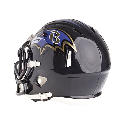 Riddell Baltimore Ravens Speed Mini Κράνος Ποδοσφαίρου 2