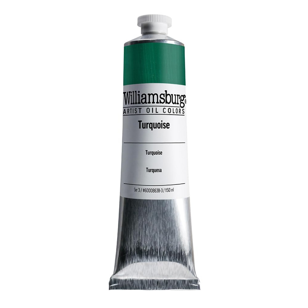 Williamsburg Artist Oil Colors van GOLDEN Turquoise 150 ml tube Professionele olieverf Dekkend
