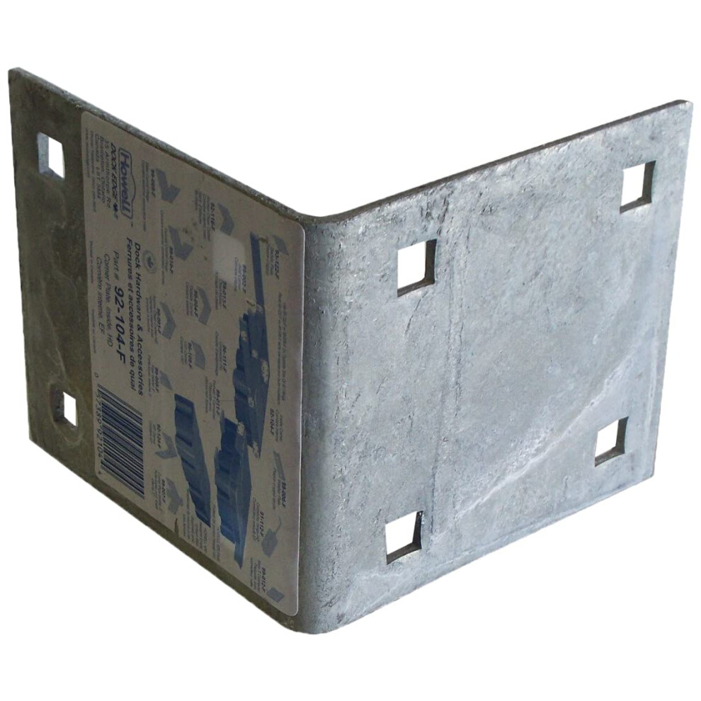 Dok Plywajacy Na Krawedzi Doku Wewnatrz Naroznika Ocynkowany 1/4""-image