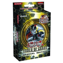 Yugioh Order of Chaos SE Special Edition Pack 3 Booster Packs 1 Cart o promocional aleat rio