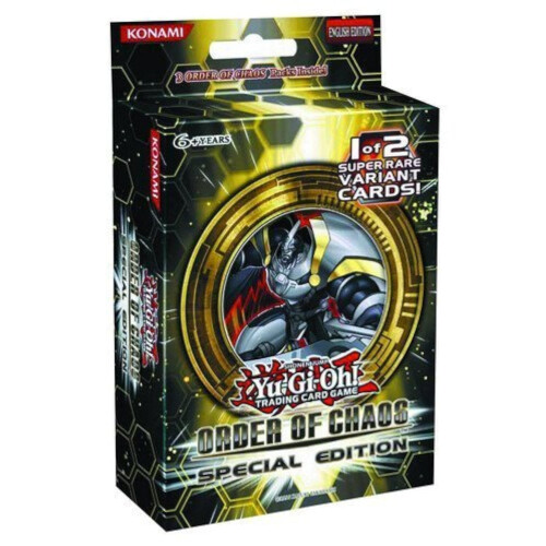 Yu-Gi-Oh! YuGiOh Τάξη του Χάους SE Ειδική Έκδοση Πακέτο 3 Booster Packs 1 Τυχαία Promo Κάρτα