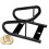 Phoenix USA SPWM Motorcycle Wheel Chock  Black 2