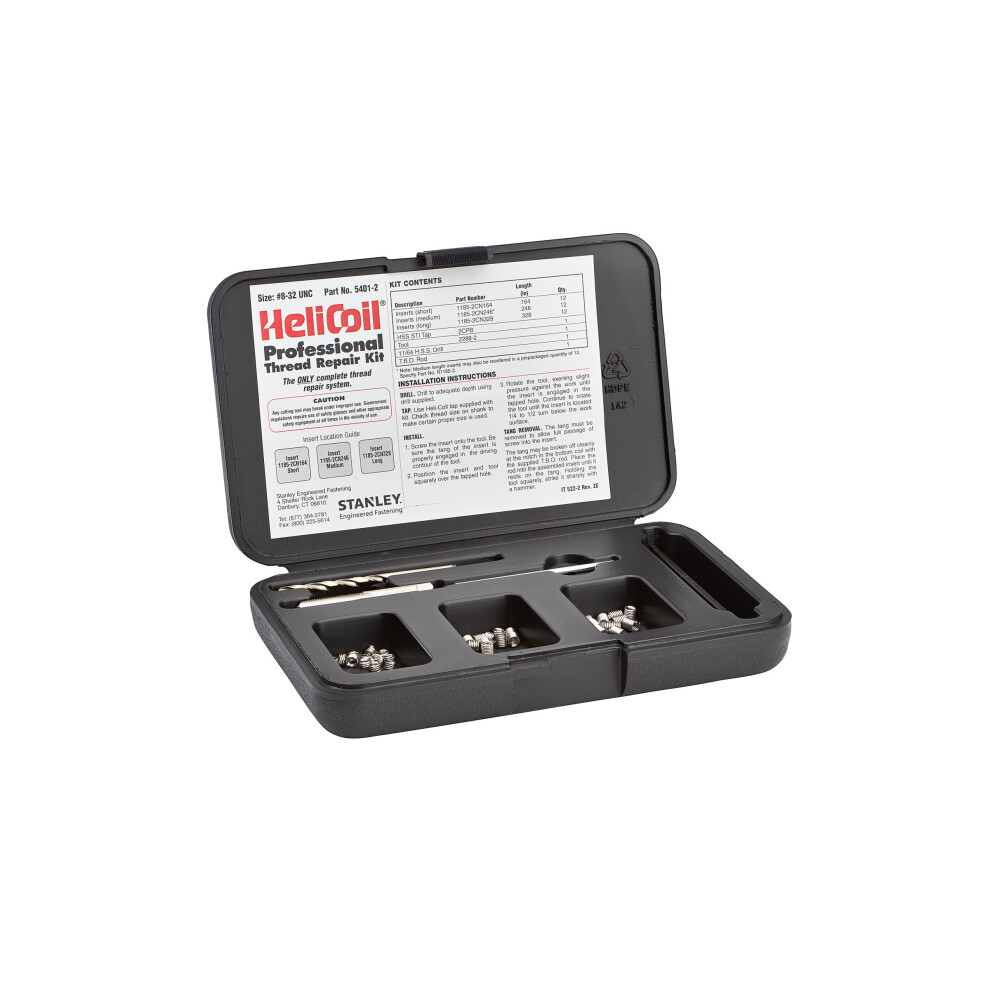 Photos - Other for Repair HeliCoil 5401-2 MRO Kit 8-32UNC F/R