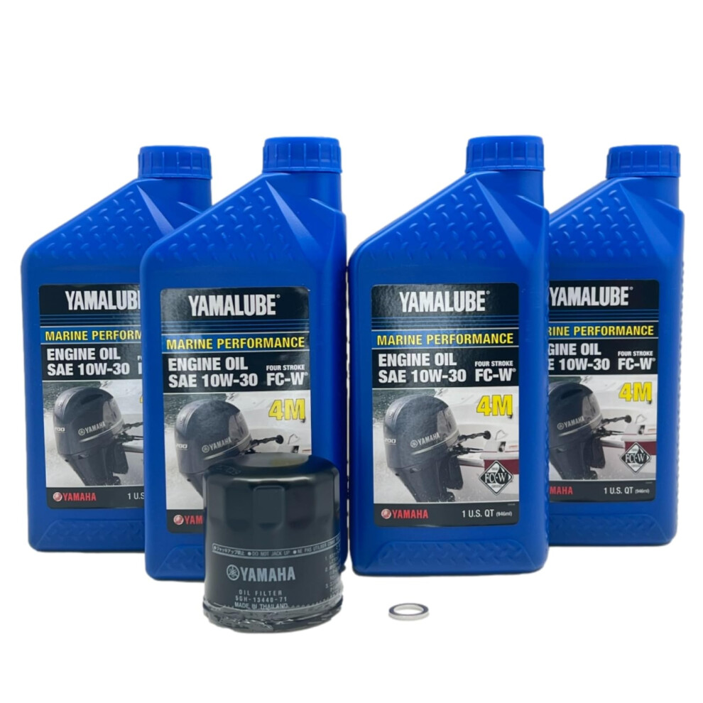 Yamaha Original Oem Yamalube Lub-Mrnmd-Kt-11 F75-F115 Oil Change Kit W