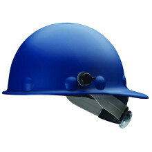 Fibre-Metal von Honeywell P2HNQSW71A000 Super Eight SwingStrap Fiberglas High Heat Cap Style Schutzhelm mit Quick-Lok Blue Medium