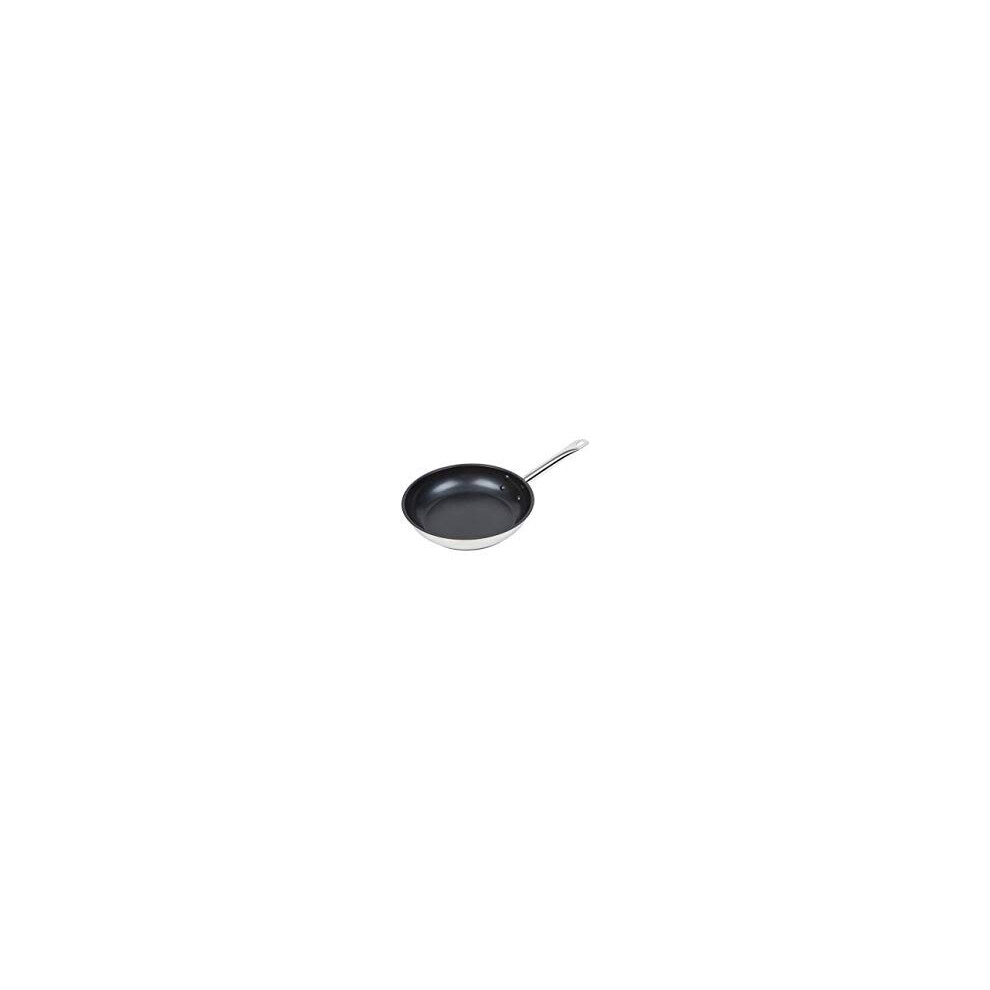 Royal Industries Nonstick Fry Pan 9  Induction Pan Nonstick Frying Skillet Wok Stir Fry Pan Stainless Steel Egg Pan  Rivetedo
