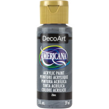Tinta Acrílica Americana DecoArt, 2 Onças, Zinco