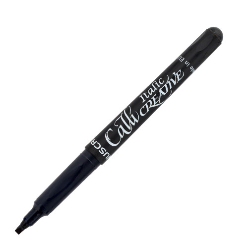 Manuskriptpen MM2682MBL Callicreativ bred tip mark?rmedium sort sort