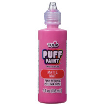TULIP Puff Paint Petunia Matte Roze 4 Fl Oz (Verpakking van 1)