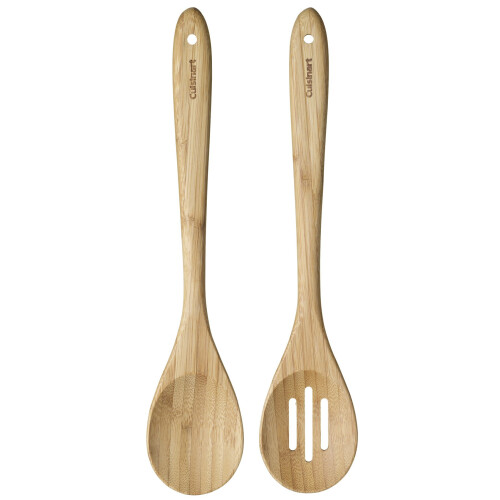 Cuisinart Cuisinart Green Gourmet Bamboo Solid and Slotted Spoons  2-Pack