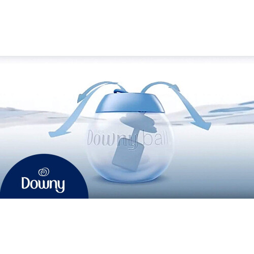 Boule distributrice d'assouplissant Downy 1