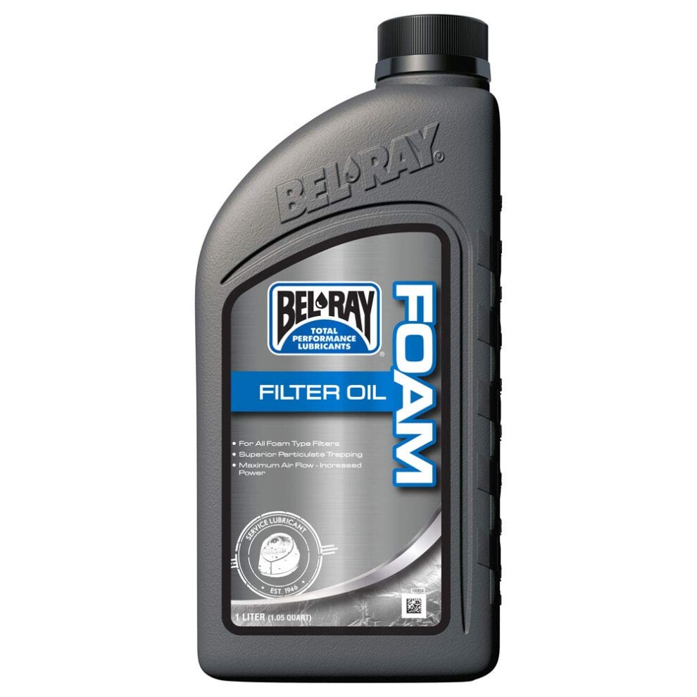 Bel-Ray 99190-B1lw Foam Filter Oil Liter (99190-B1lw) 182682993143