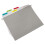 3M Post-it 686ALYR Ταμπέλες Αρχείων, 2 x 1 1/2, Ακουα/Λάιμ/Κόκκινο/Κίτρινο, 24/Συσκευασία 3