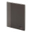 TOPS 25232 EXEC Notebook Casebnd 20lb. RLD 96 Sht. 11-3/4 polegadas x8-1/4 polegadas BK/Gy 3