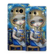 Decal Girl GPX7-ALICEVG Google Pixel 7 Skin - Alice in A Van Gogh