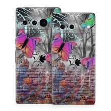 Decal Girl GPX7-BWALL Google Pixel 7 Skin - Butterfly Wall