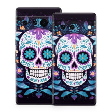 Decal Girl GPX7-CALAZUL Google Pixel 7 Skin - Calavera Azul