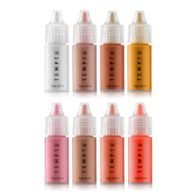 TEMPTU S/B Airbrush Rouge & Highlighter Starter-Set, langanhaltendes Make-up, feuchte, aufbaubare Formel, hellt den Teint auf, alle Hauttypen, enthl